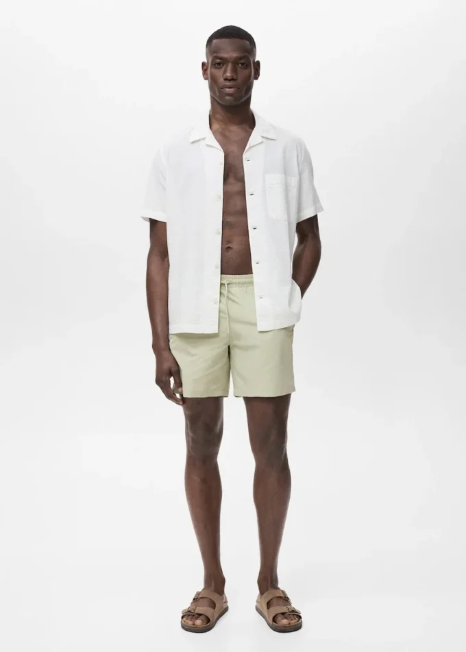 Maillot de bain avec poches zippées Maillot de bain avec poches zippées