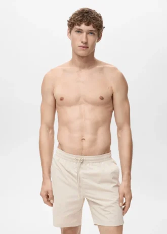 Maillot de bain basique à cordon