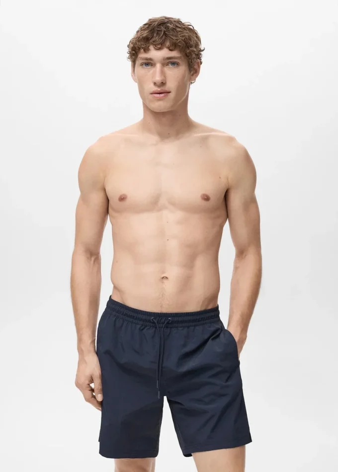 Maillot de bain basique à cordon Maillot de bain basique à cordon