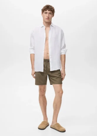 Maillot de bain basique à cordon