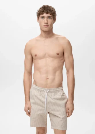 Maillot de bain en seersucker