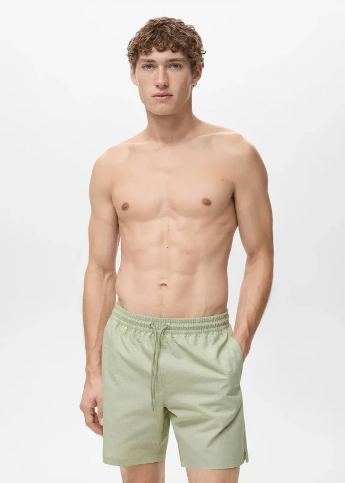 Maillot de bain en seersucker Maillot de bain en seersucker