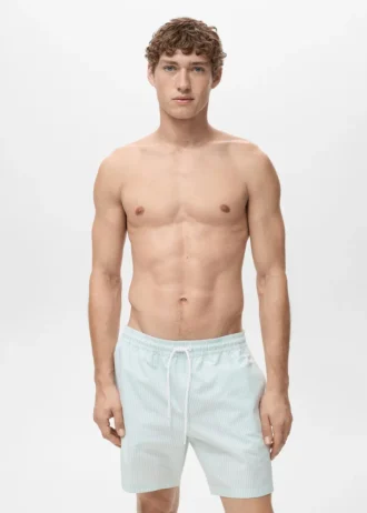 Maillot de bain en seersucker