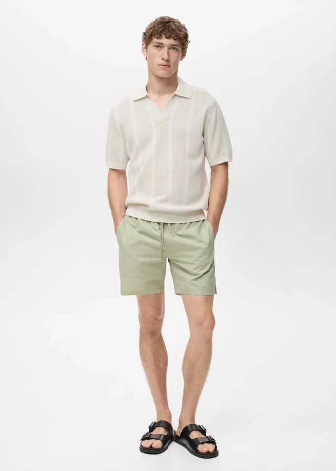 Maillot de bain en seersucker Maillot de bain en seersucker