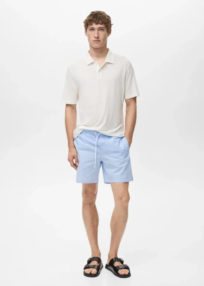 Maillot de bain en seersucker Maillot de bain en seersucker