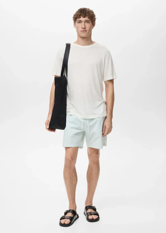 Maillot de bain en seersucker Maillot de bain en seersucker