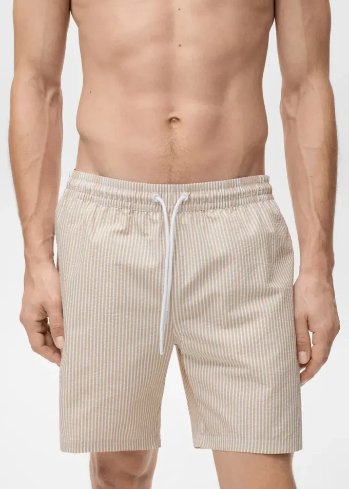 Maillot de bain en seersucker Maillot de bain en seersucker