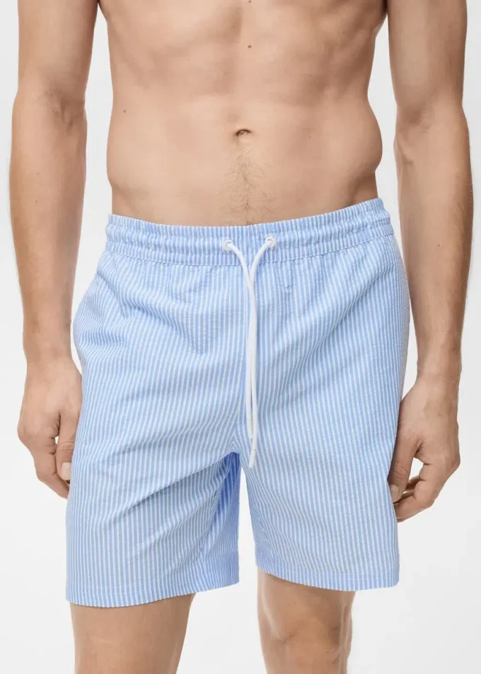 Maillot de bain en seersucker Maillot de bain en seersucker