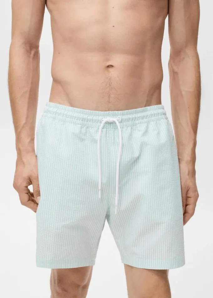 Maillot de bain en seersucker Maillot de bain en seersucker
