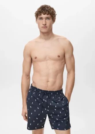 Maillot de bain imprimé coquillages