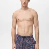 Maillot de bain à imprimé corail
