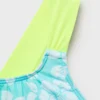 Maillot de bain imprimé dos croisé