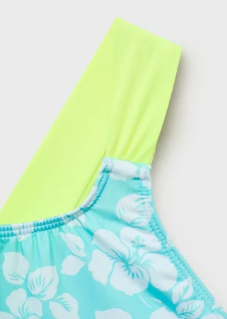 Maillot de bain imprimé dos croisé