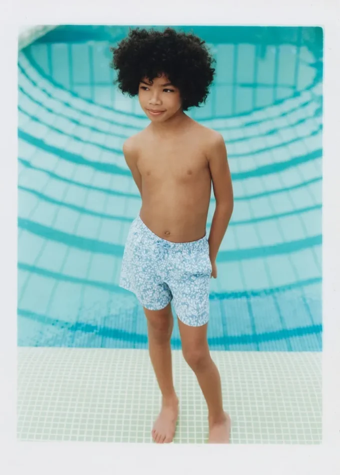 Maillot de bain à imprimé floral