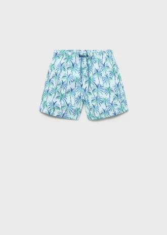 Maillot de bain imprimé palmiers Maillot de bain imprimé palmiers