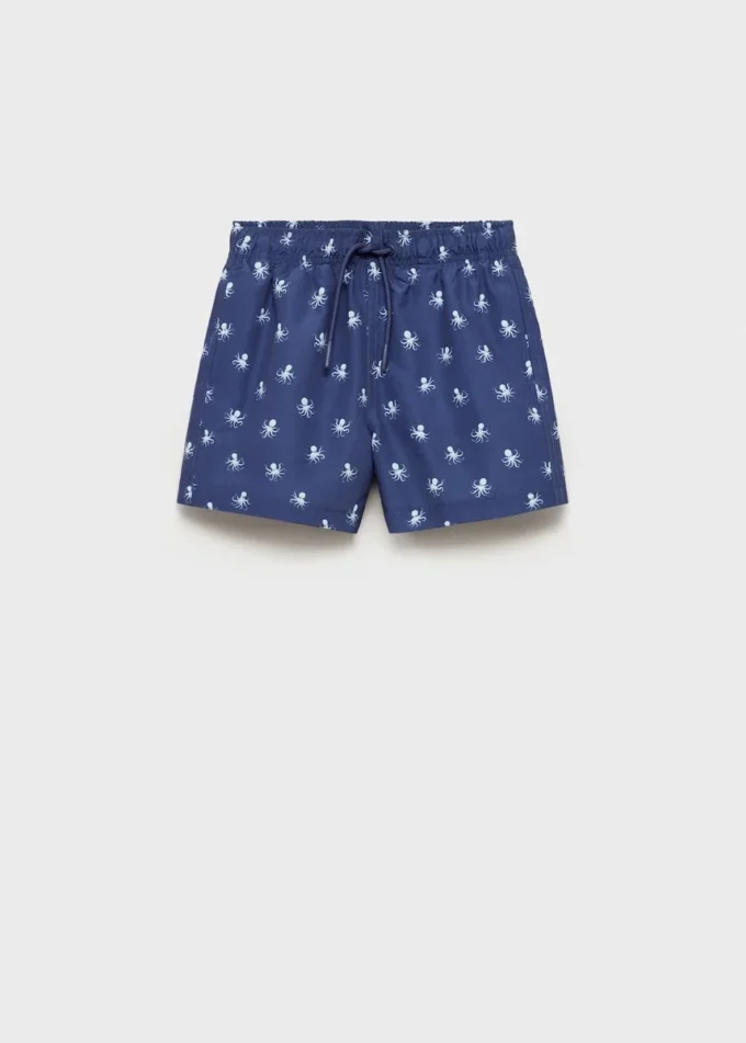 Maillot de bain imprimé pieuvre