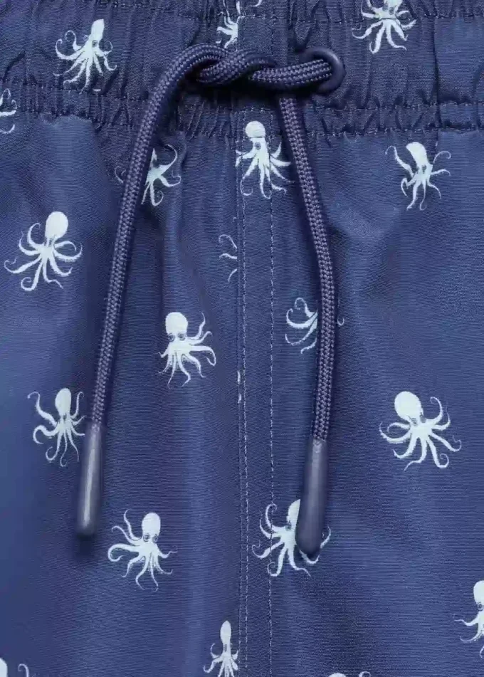 Maillot de bain imprimé pieuvre