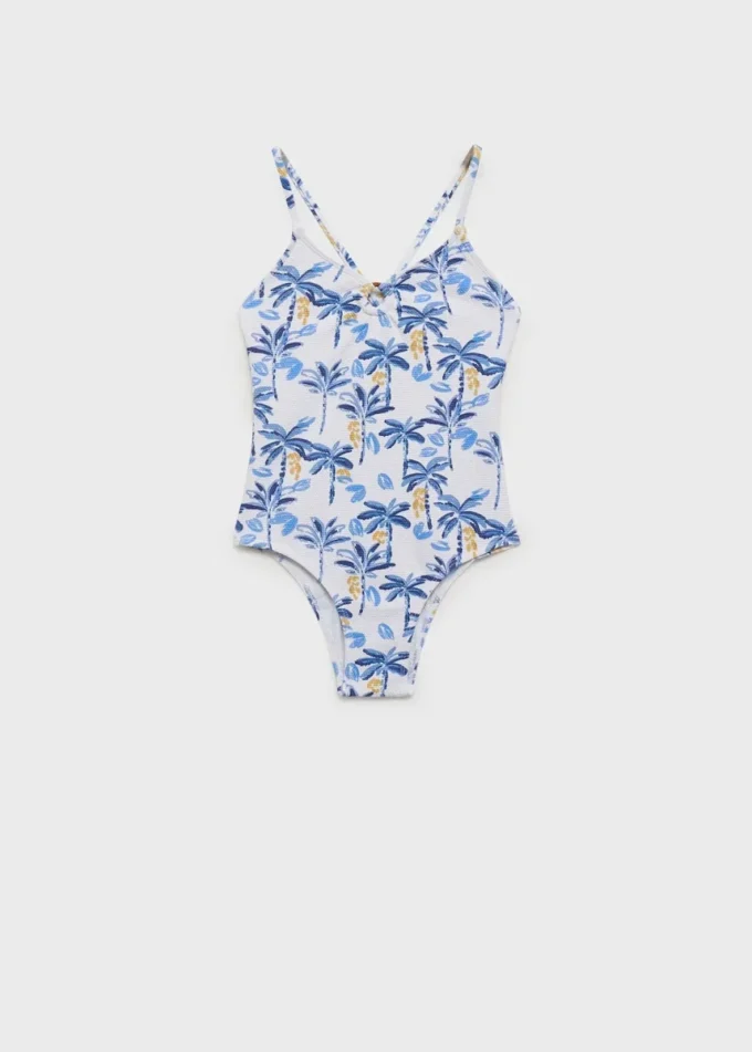 Maillot de bain à imprimé tropical Maillot de bain à imprimé tropical