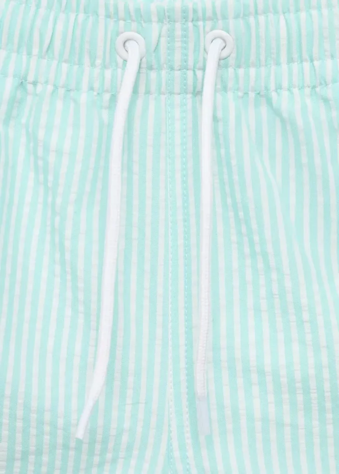 Maillot de bain rayé seersucker