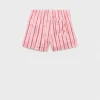Maillot de bain à rayures et cordon de serrage Maillot de bain à rayures et cordon de serrage