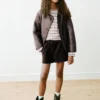 Manteau avec doublure effet fourrure