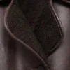 Manteau avec doublure effet fourrure