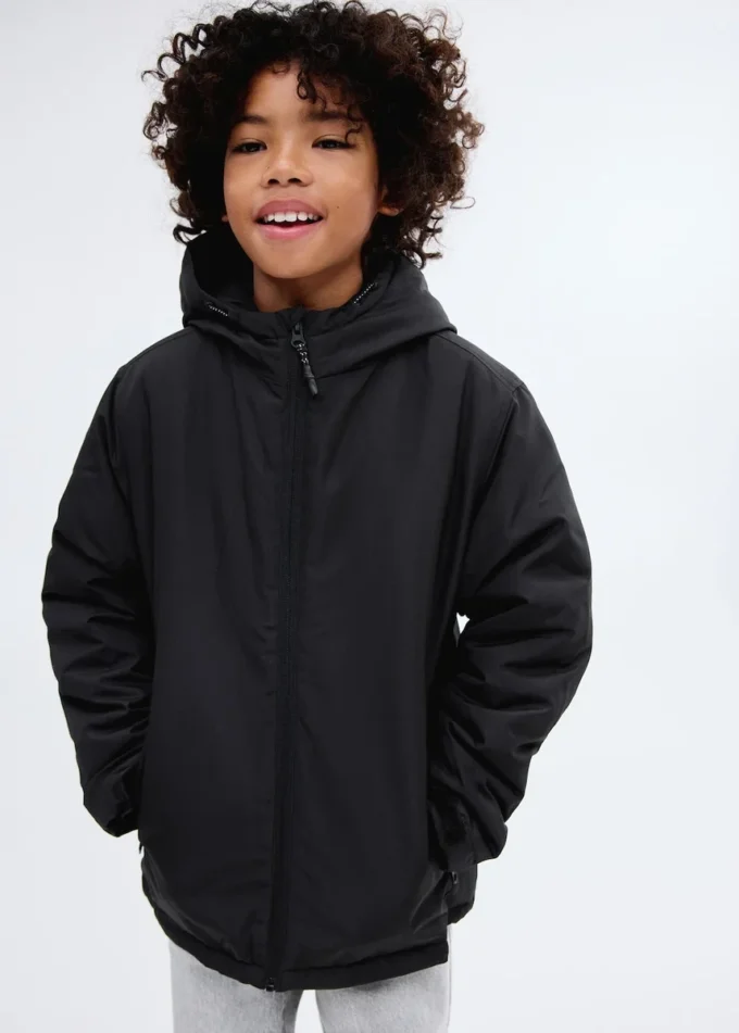 Manteau à capuche