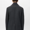 Manteau court en laine à double boutonnage Manteau court en laine à double boutonnage
