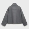 Manteau court en tissu