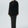 Manteau court oversize en laine Manteau court oversize en laine