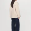 Manteau croisé en laine mélangée Manteau croisé en laine mélangée