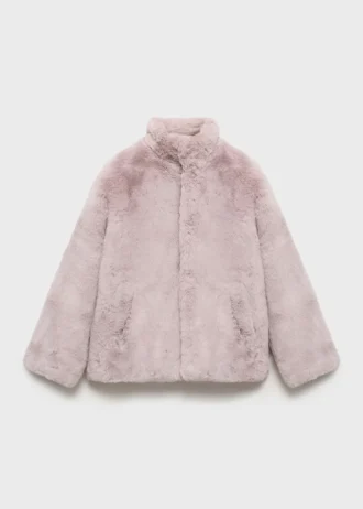 Manteau en fausse fourrure
