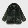 Manteau en fausse fourrure