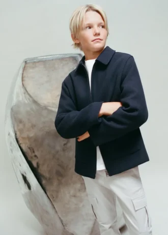 Manteau en laine