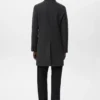 Manteau en laine avec col intérieur amovible Manteau en laine avec col intérieur amovible