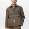 Manteau en laine avec poches
