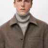 Manteau en laine avec poches