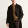 Manteau en laine fait main