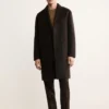 Manteau en laine fait main