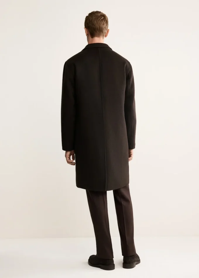 Manteau en laine fait main