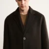 Manteau en laine fait main