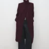 Manteau en laine Manteco avec ceinture Manteau en laine Manteco avec ceinture
