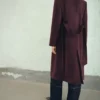 Manteau en laine Manteco avec ceinture Manteau en laine Manteco avec ceinture