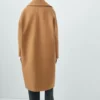Manteau en laine à revers Manteau en laine à revers