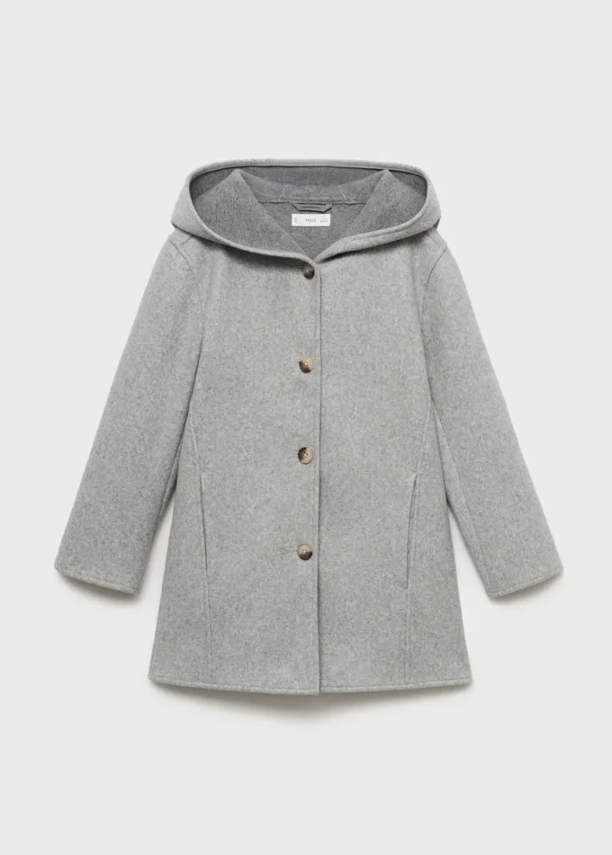 Manteau en tissu avec poches