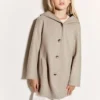 Manteau en tissu avec poches