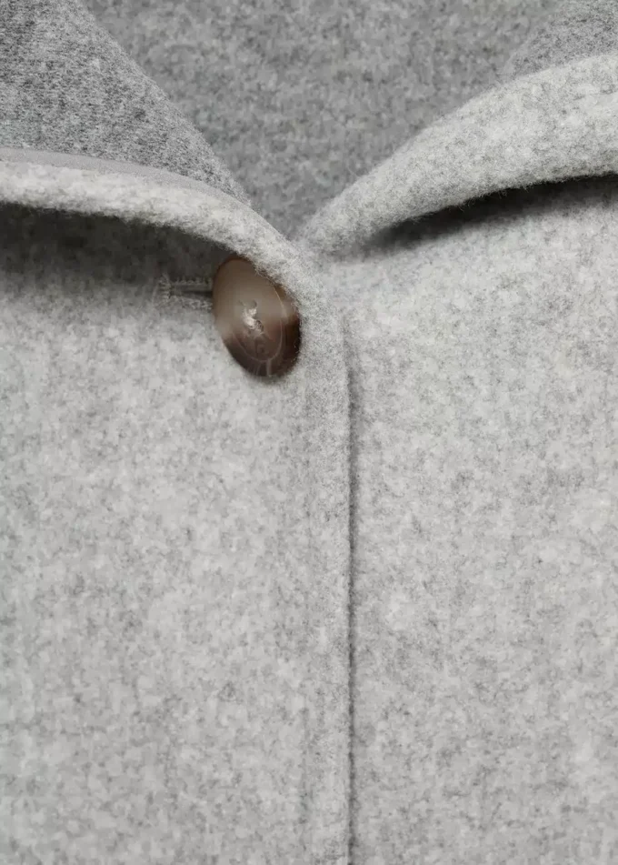 Manteau en tissu avec poches
