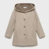 Manteau en tissu avec poches