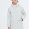 Manteau imperméable à capuche