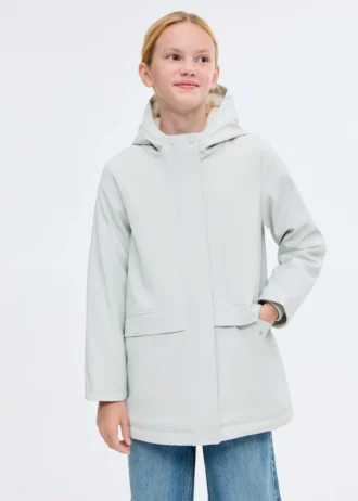 Manteau imperméable à capuche